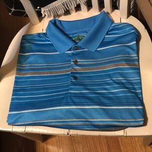 Ben Hogan Performance Men Polo Blue Size:3XL